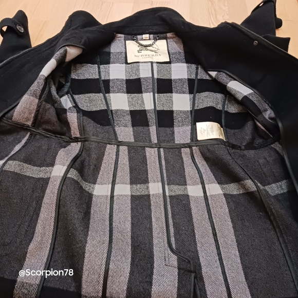 Burberry Brit Finsdale Wool/Toggle Coat Size 12 for Women - Picture 5 of 10